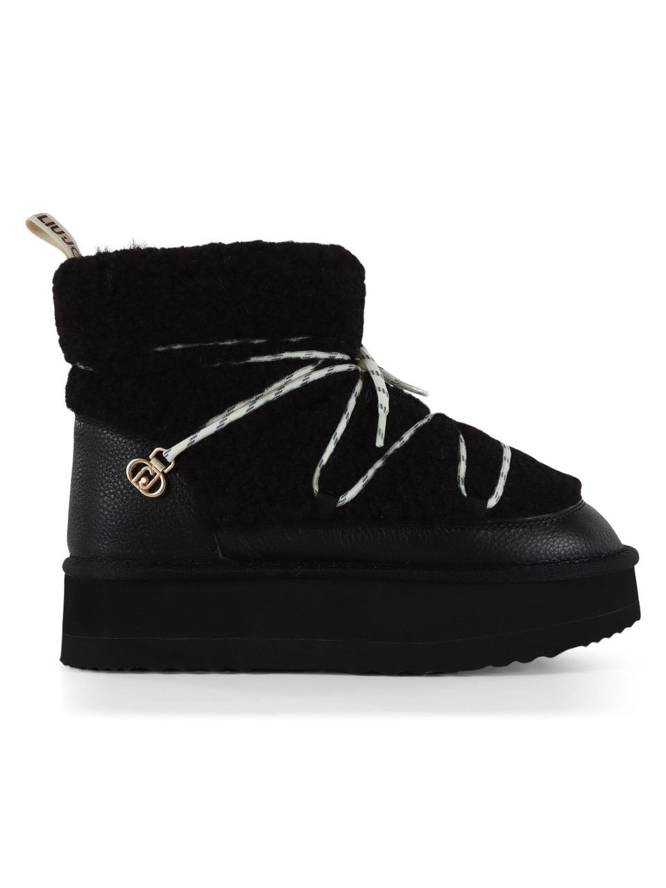 NERO | Stivaletti JANE 07 con suola platform