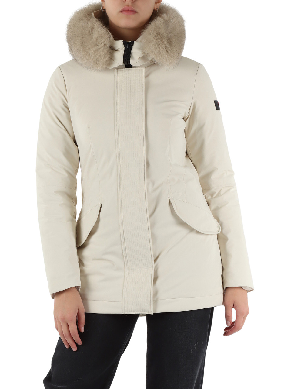 PANNA | Piumino in tessuto stretch DONNET KL FUR