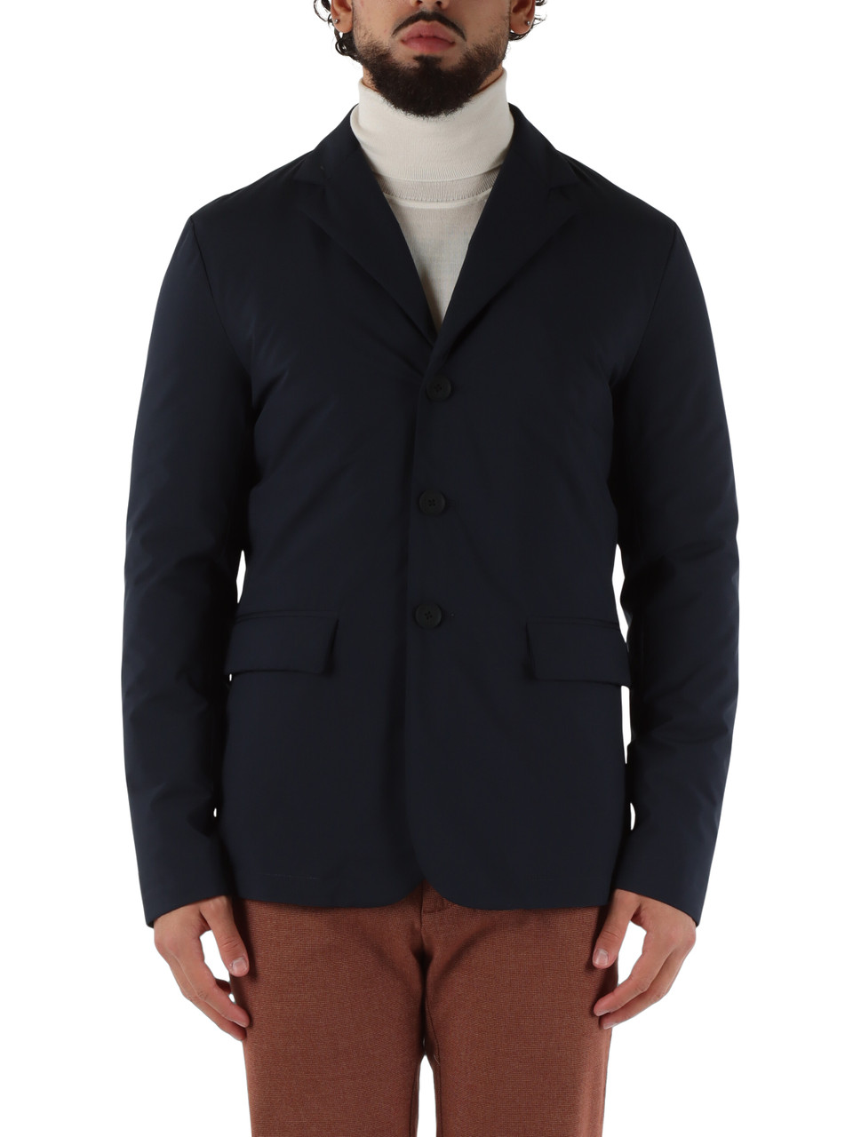 BLU | Giacca in tessuto tecnico ADAM con pettorina rimovibile