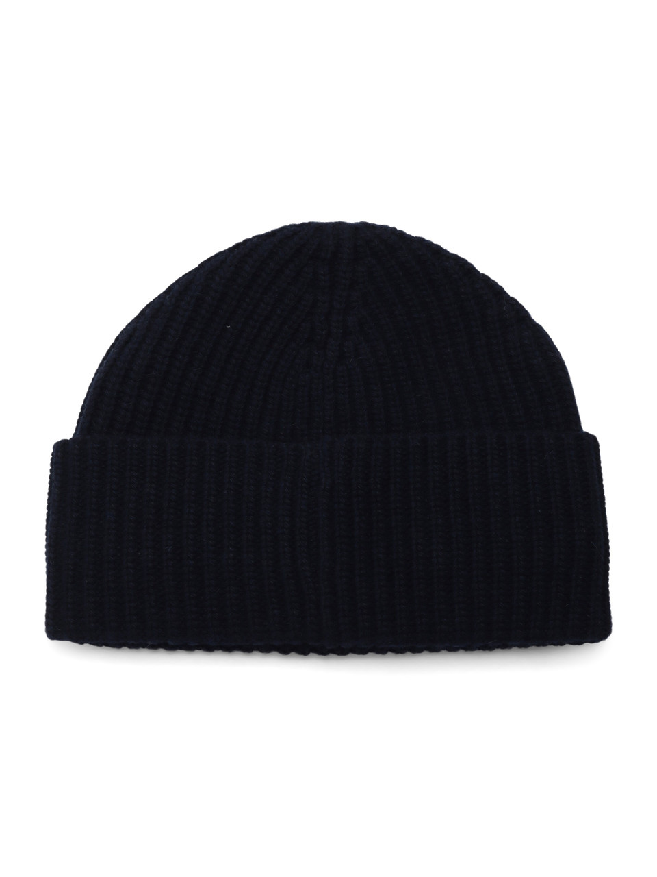 BLU SCURO | Cappello in misto lana vergine con interno in pile