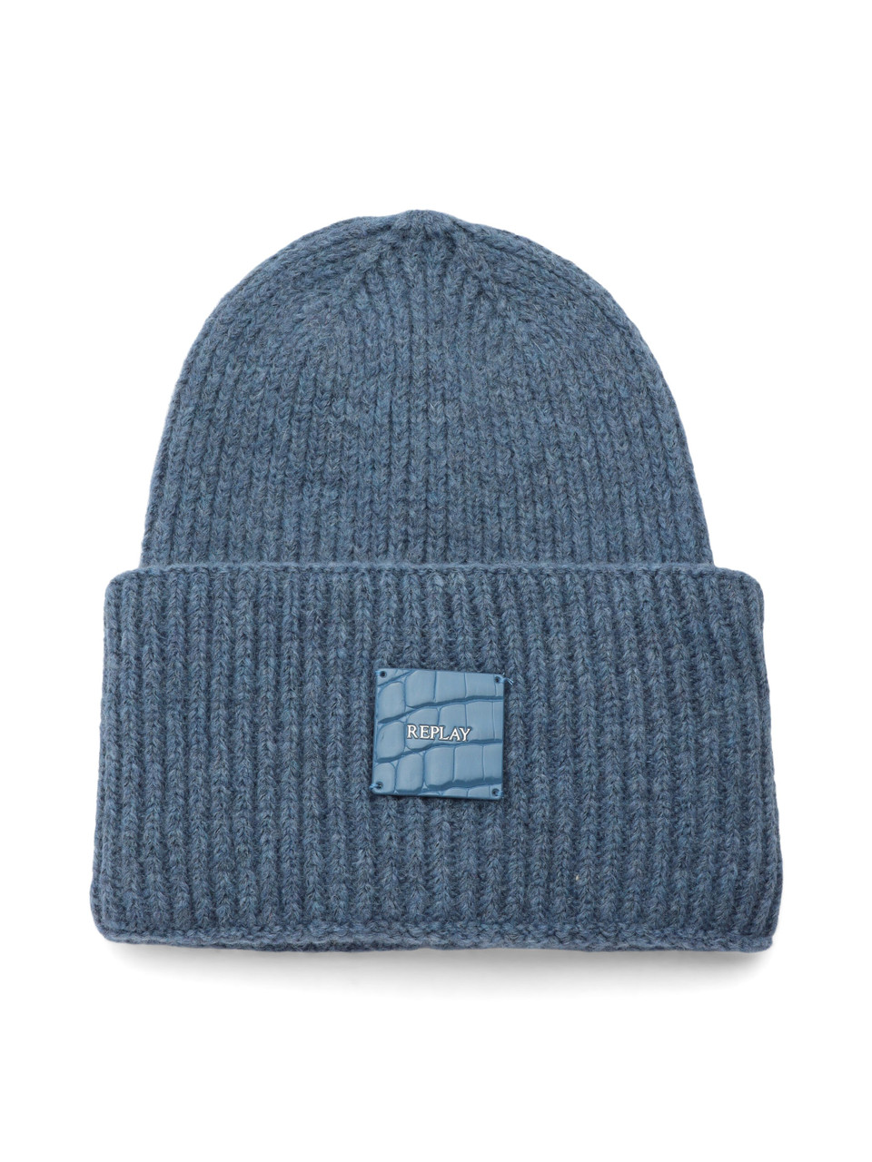 CARTA DA ZUCCHERO | Cappello in misto lana con patch logo frontale