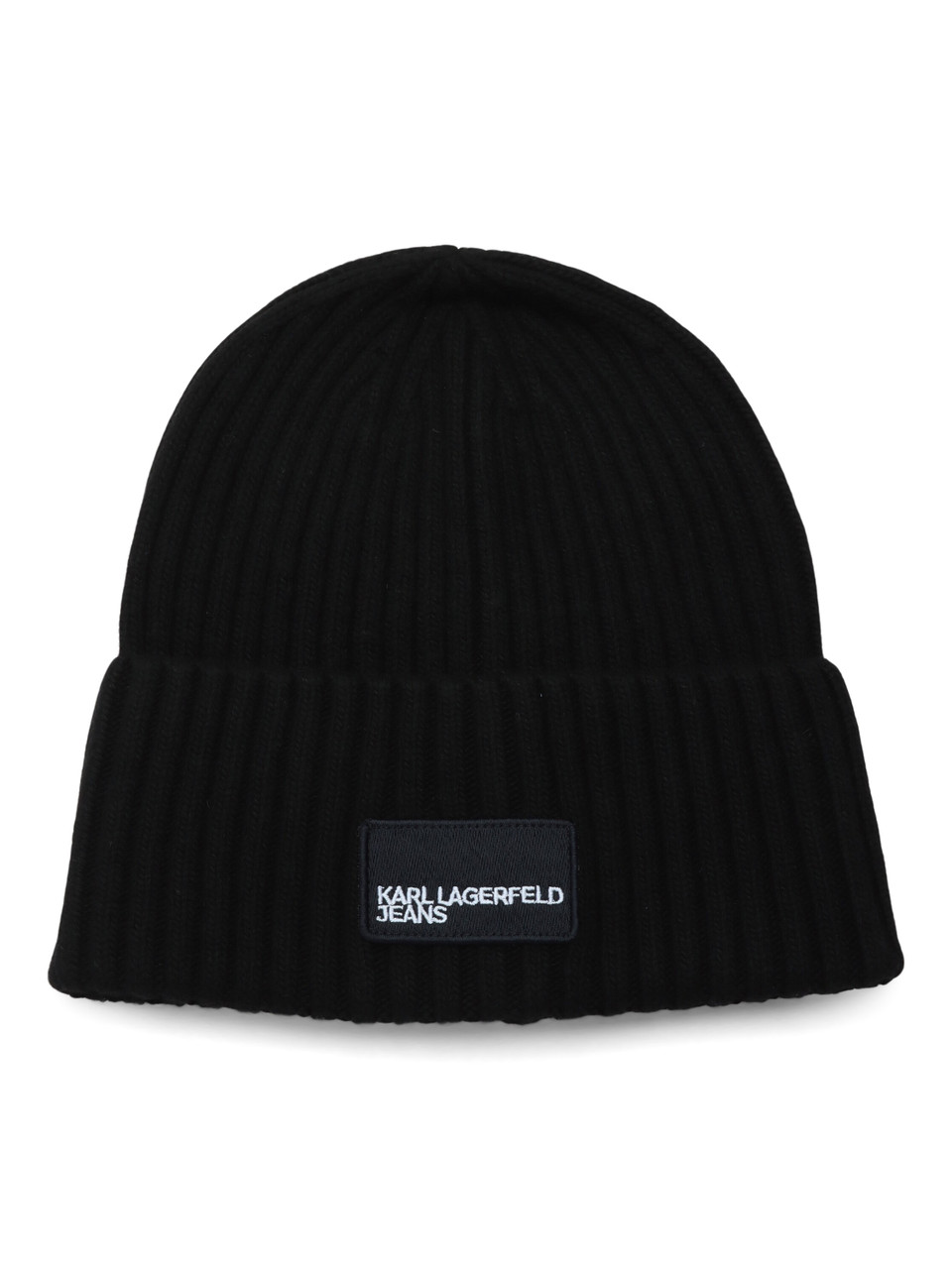 NERO | Cappello in misto lana e cashmere KLJ TURNED UP