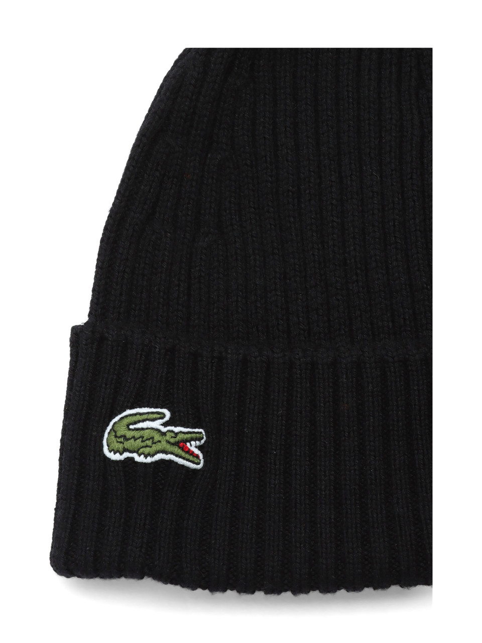 NERO | Cappello in lana con patch logo