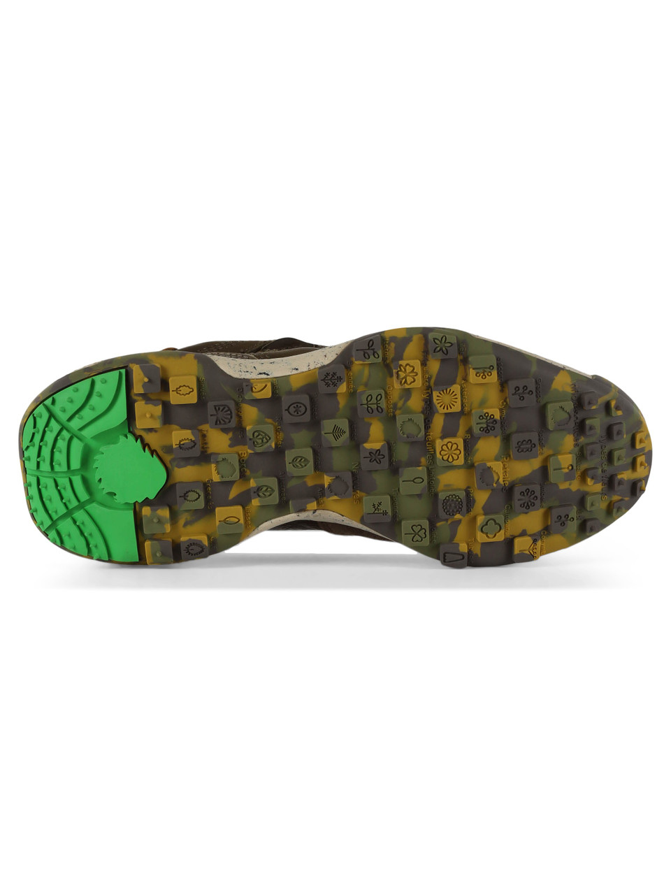 VERDE MILITARE | Sneakers in pelle CHACRONA PULL UP