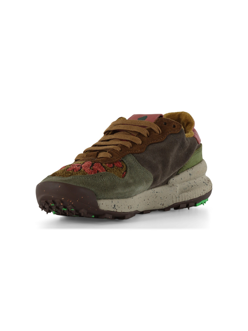 VERDE | Sneakers in pelle CHACRONA SUEDE