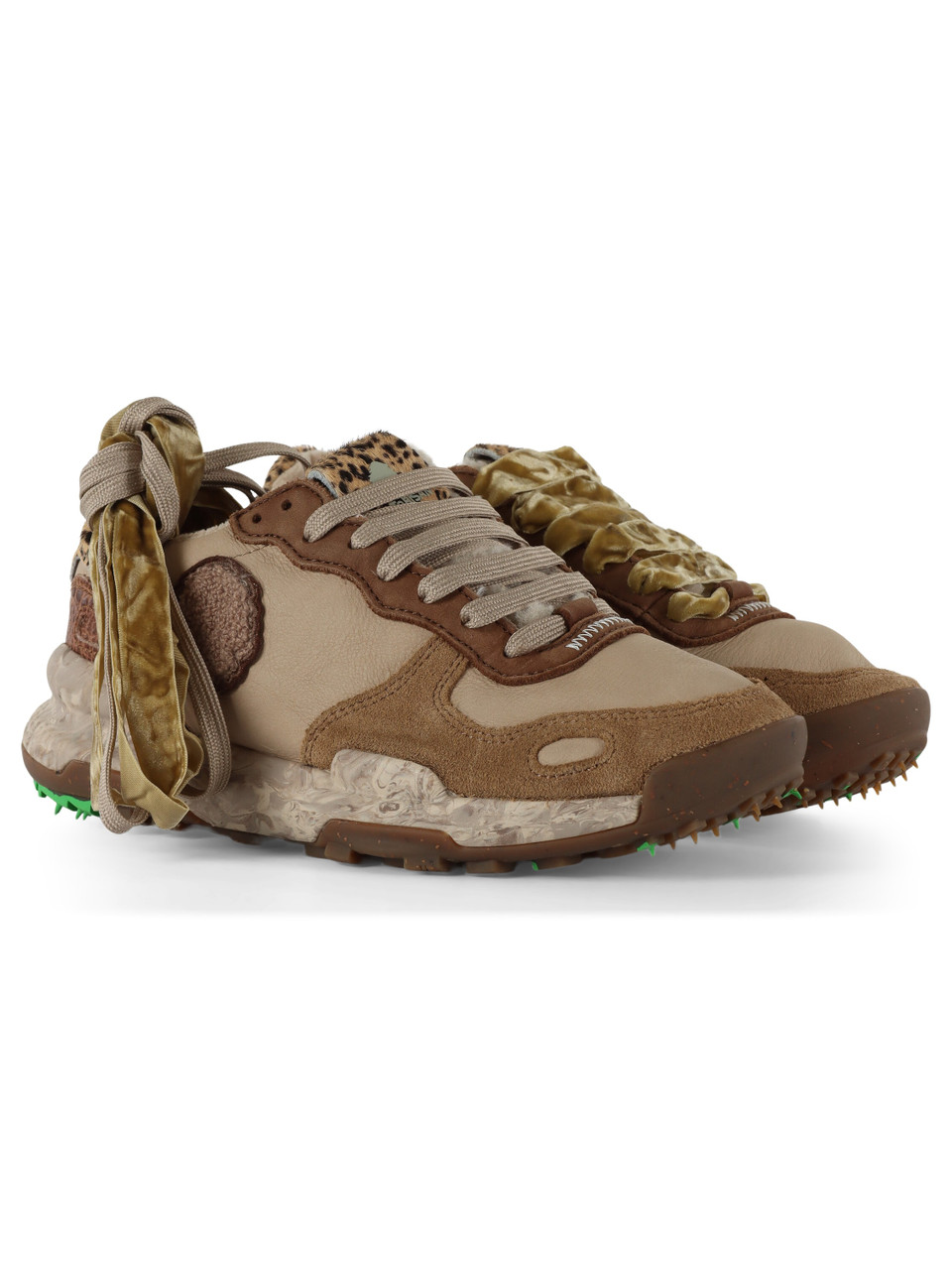 MARRONE CHIARO | Sneakers in pelle CHACRONA PREMIUM