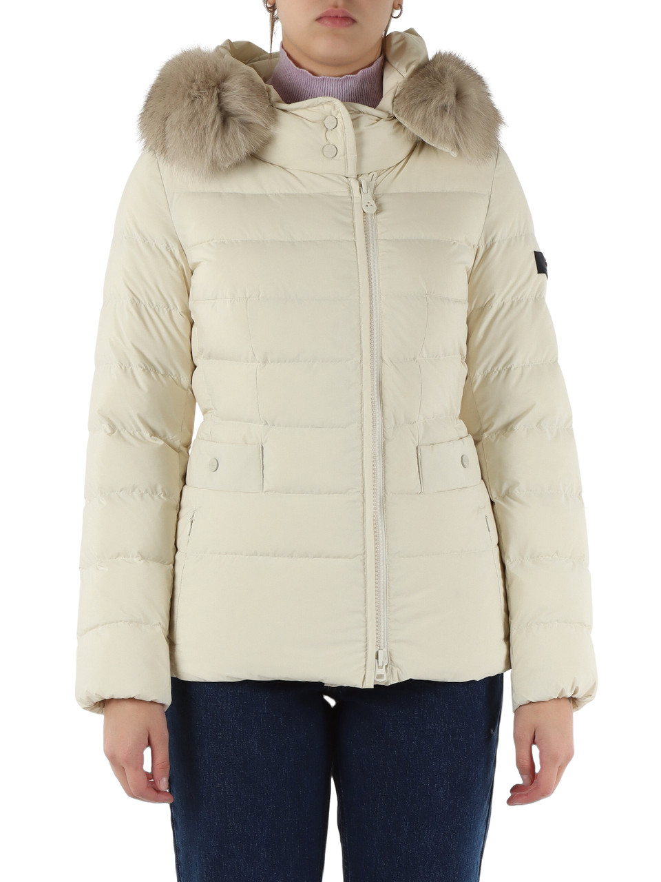 BEIGE | Piumino trapuntato TURMALET ML 06 FUR