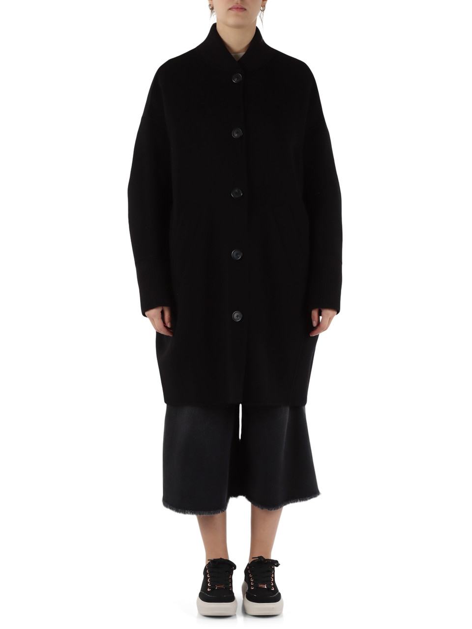 NERO | Cappotto CERTOSA in lana