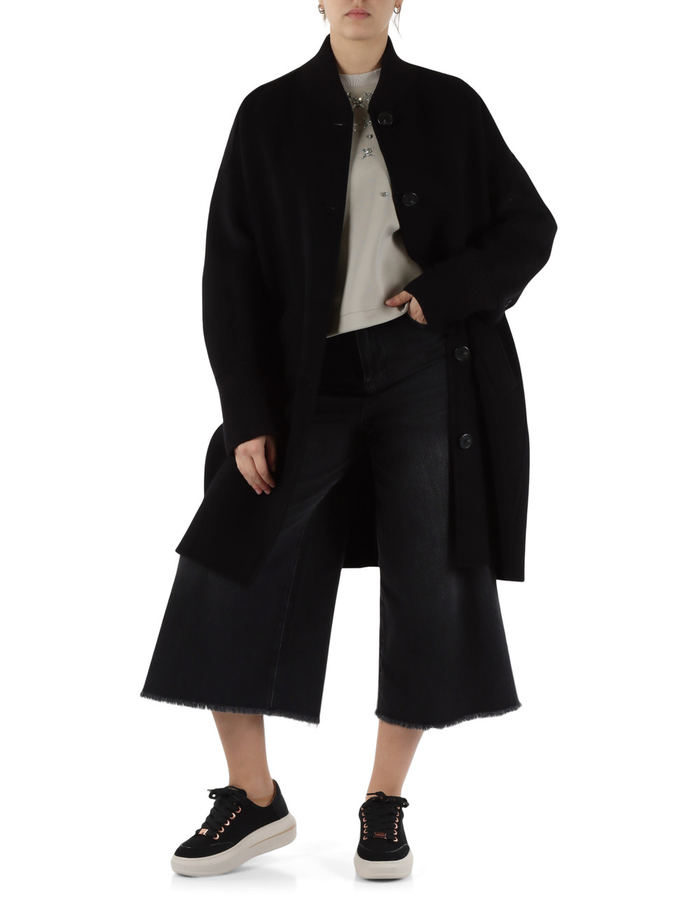 NERO | Cappotto CERTOSA in lana