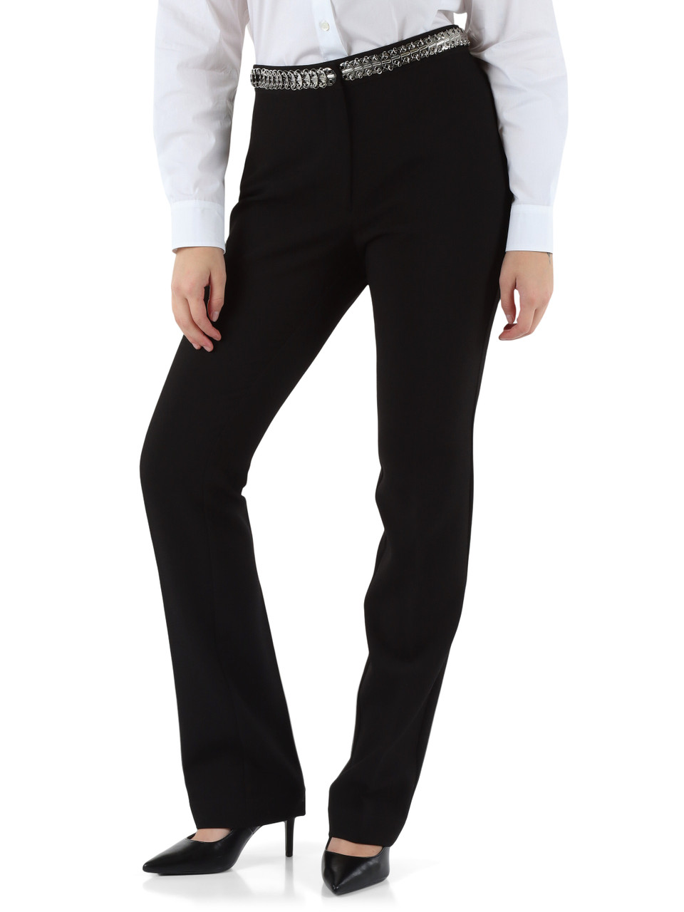 NERO | Pantalone in crepe LUPE