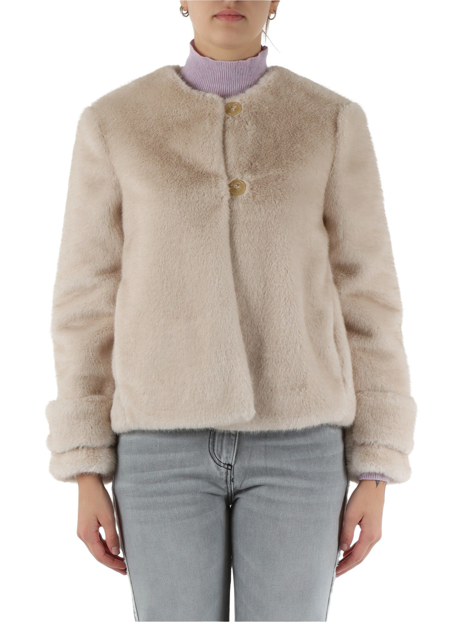 PANNA | Cappottino in ecopelliccia