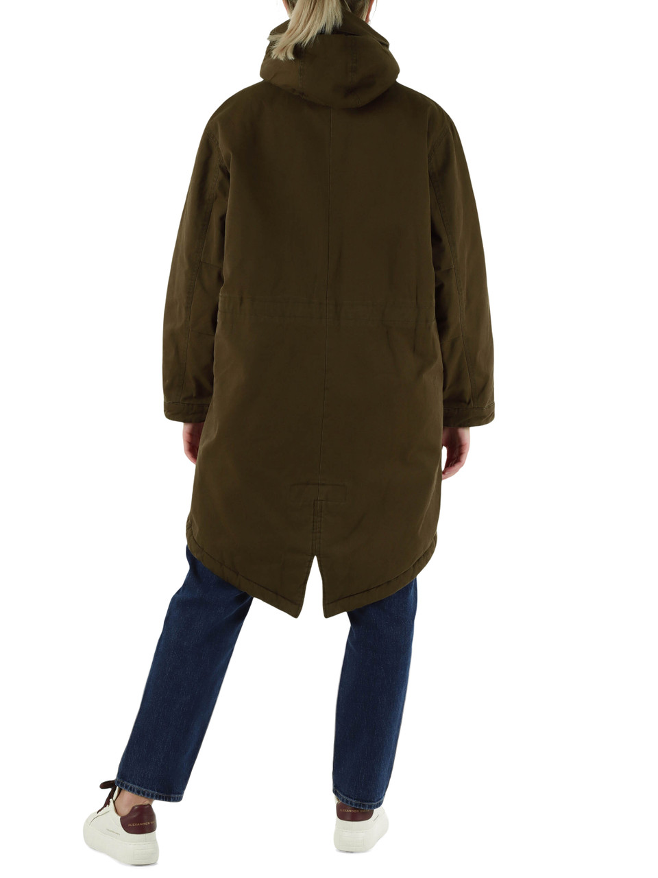 VERDE MILITARE | Parka in cotone mod. 0758
