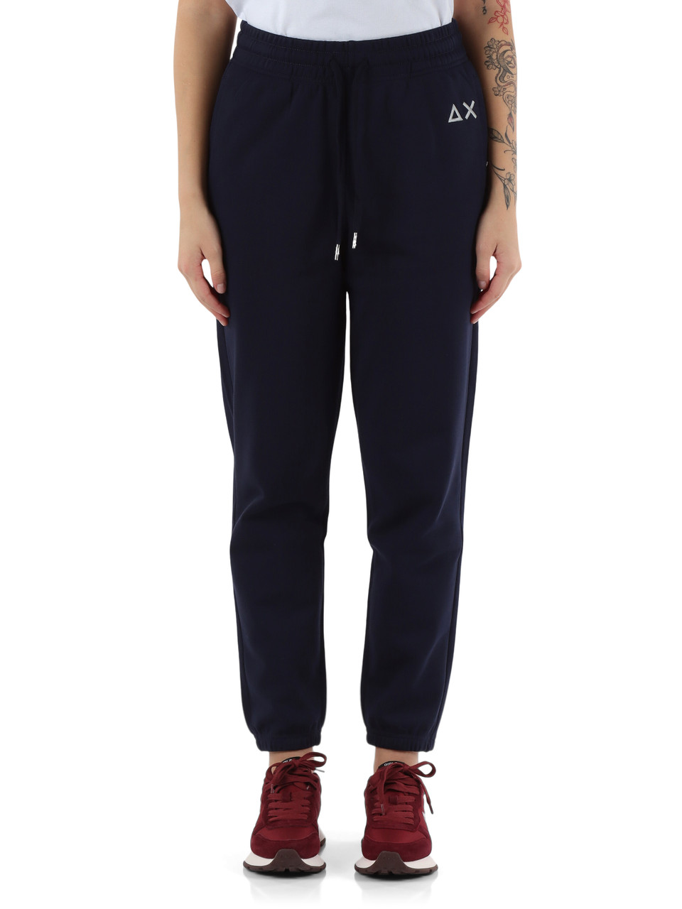 BLU | Pantaloni sportivi in cotone felpato