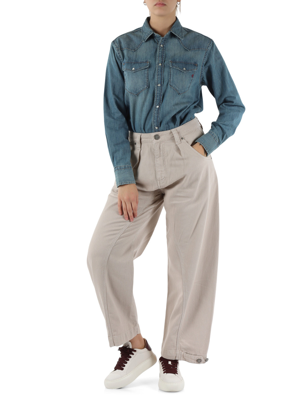 BLU | Camicia regular fit in denim