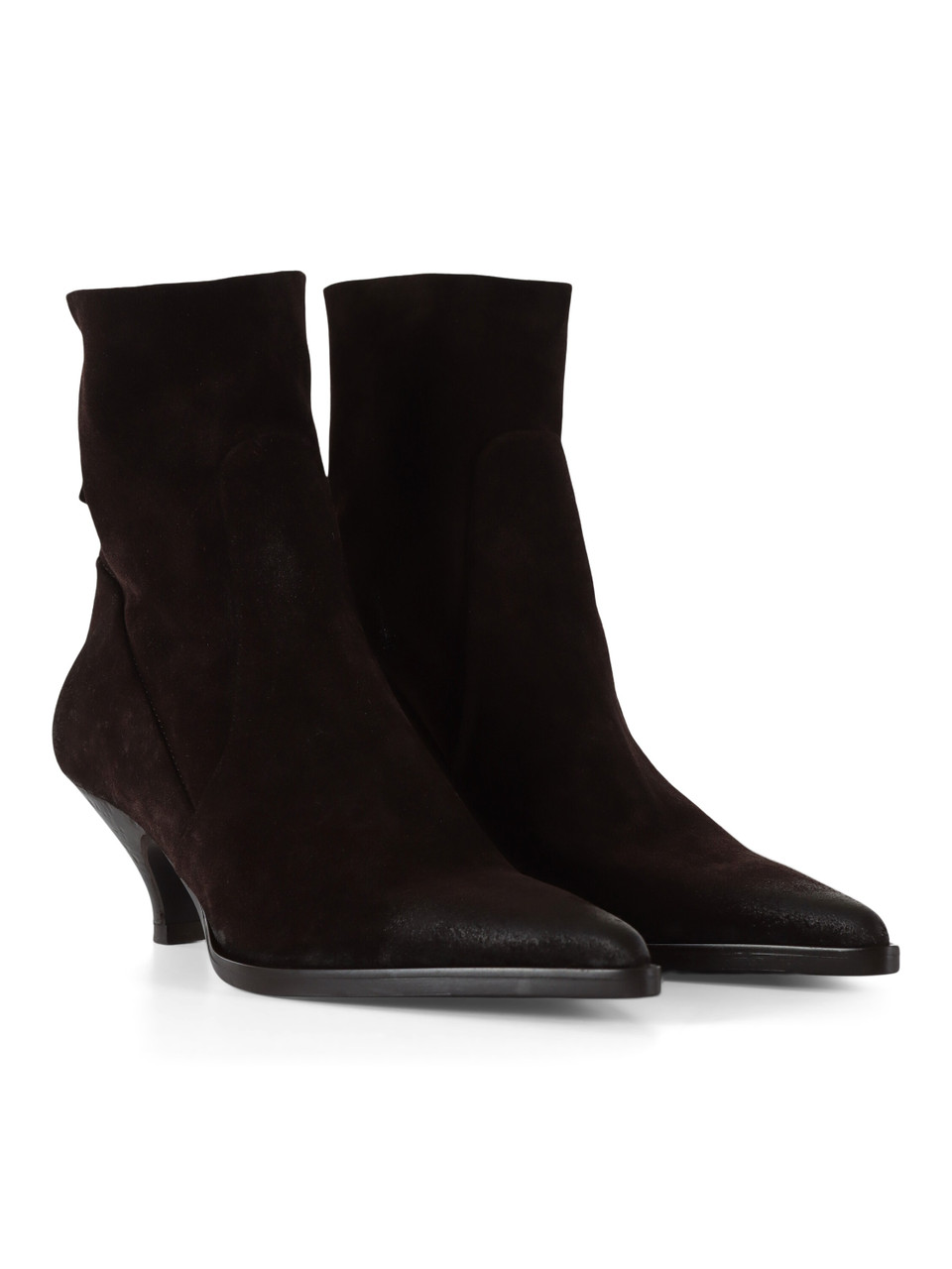 MARRONE | Stivaletto E4171 THAIS in pelle