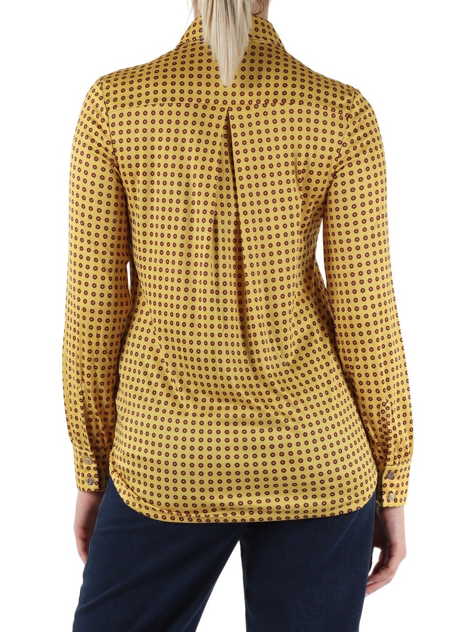 GIALLO | Camicia MICRO PRINT JERSEY