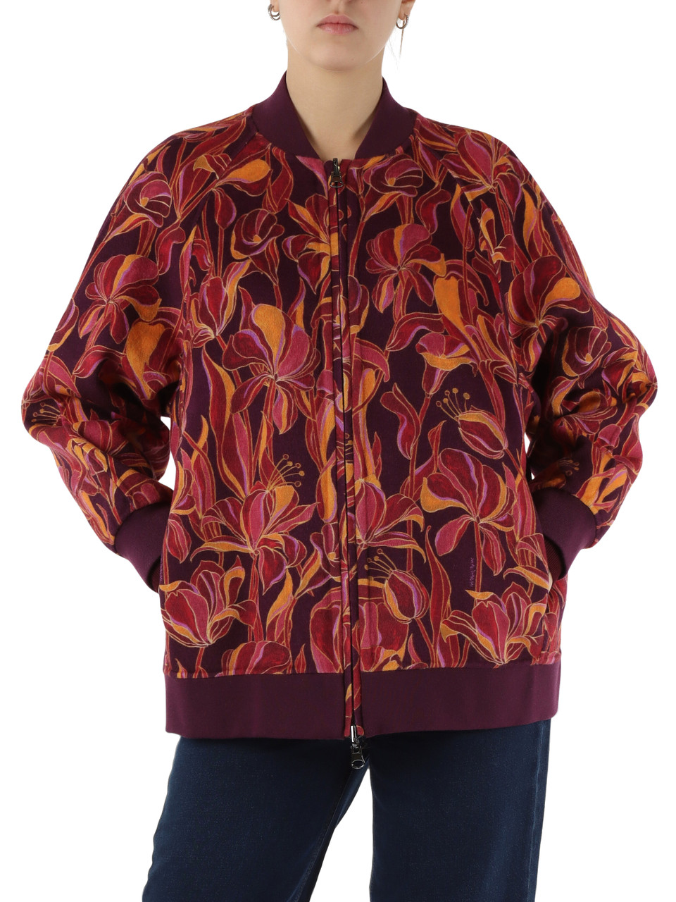 BORDEAUX | Giacca bomber reversibile DOUBLE TROUBLE