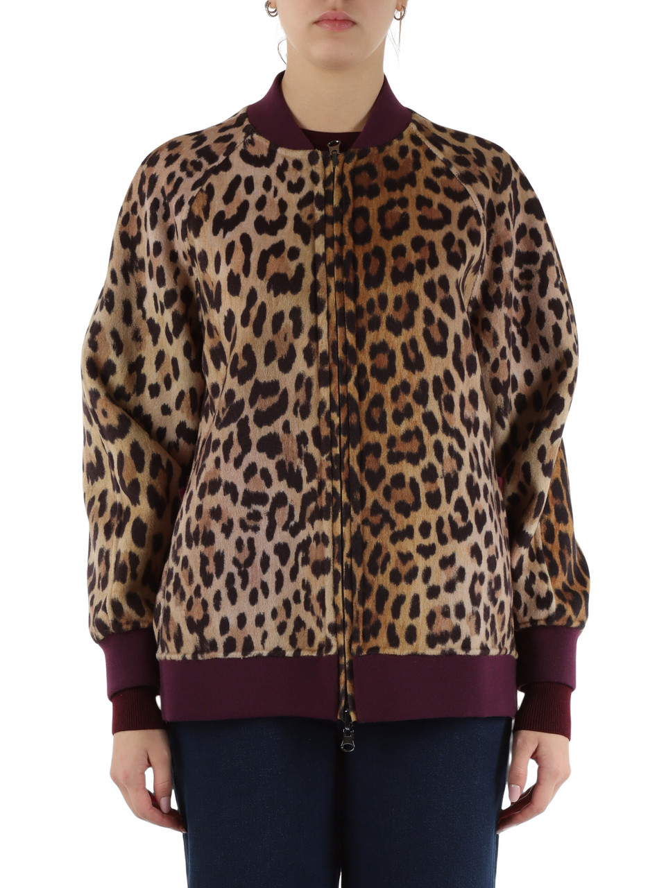 BORDEAUX | Giacca bomber reversibile DOUBLE TROUBLE