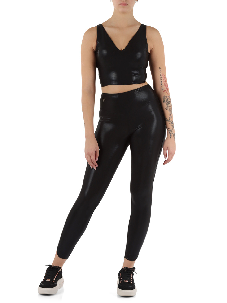 NERO | Leggings sportivi Glossy CAMILLA