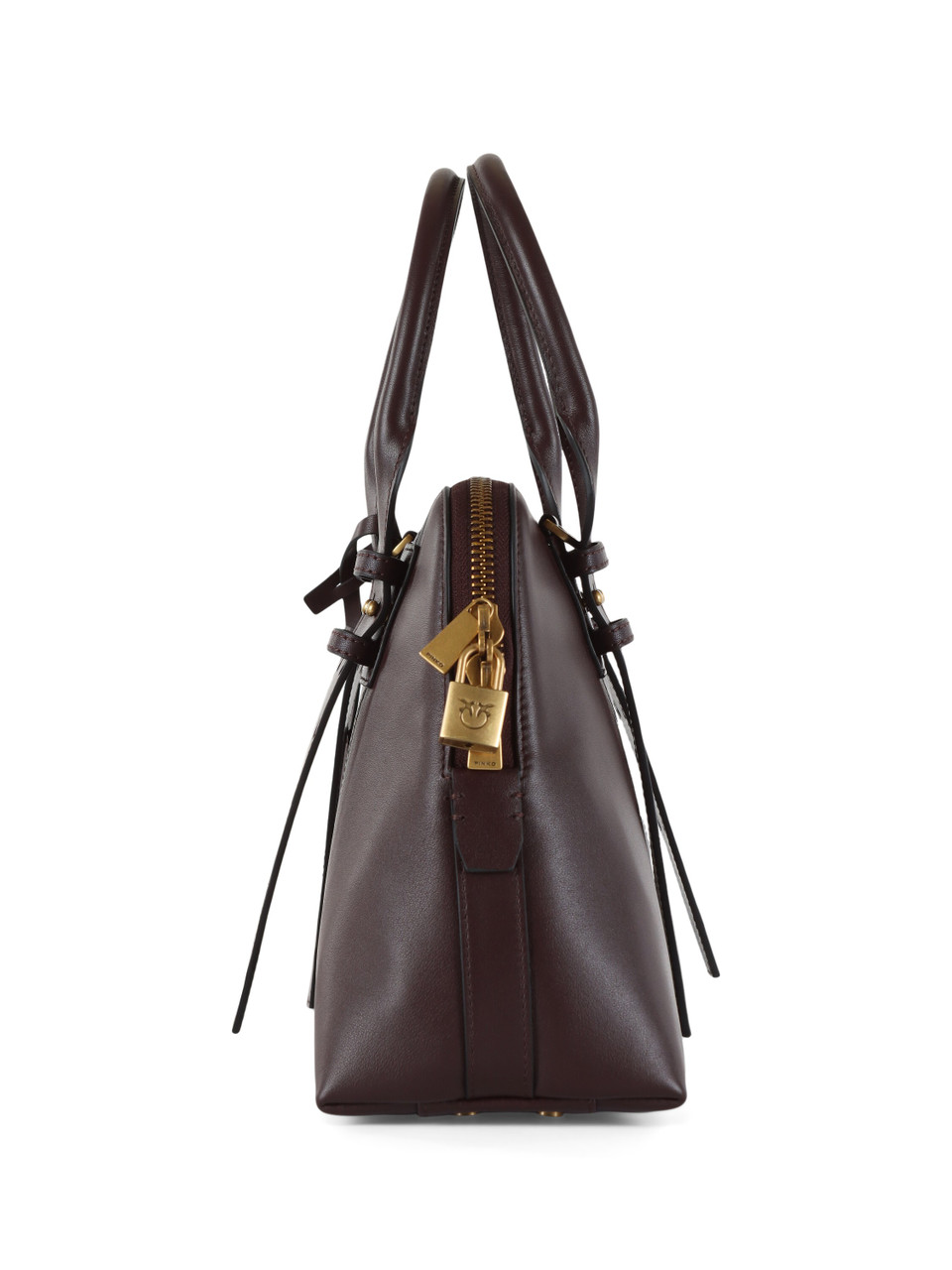 MERLOT | Borsa a mano in pelle BOWLING MEDIUM