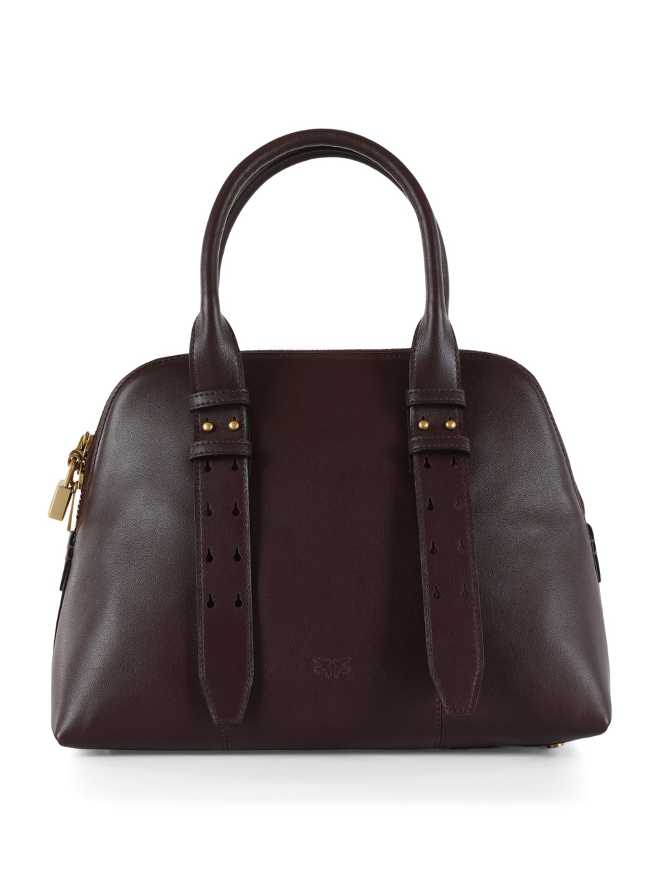 MERLOT | Borsa a mano in pelle BOWLING MEDIUM