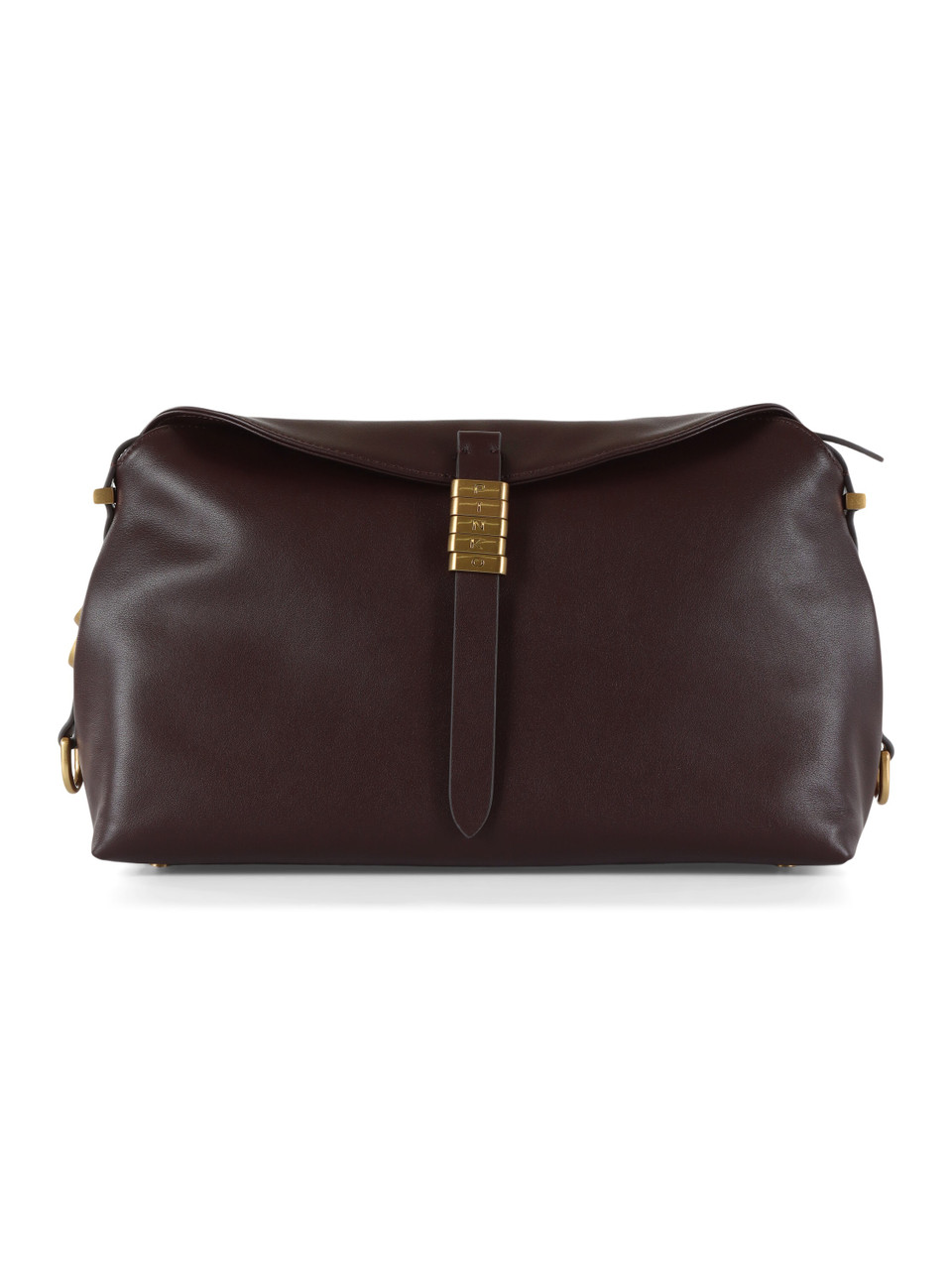 MERLOT | Borsa in pelle SADDLE BAGUETTE CLASSIC