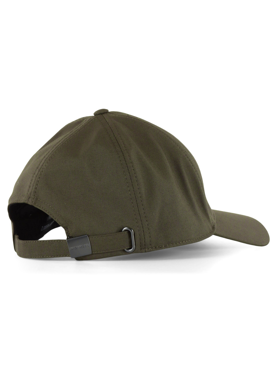 VERDE MILITARE | Cappello in cotone con patch logo frontale