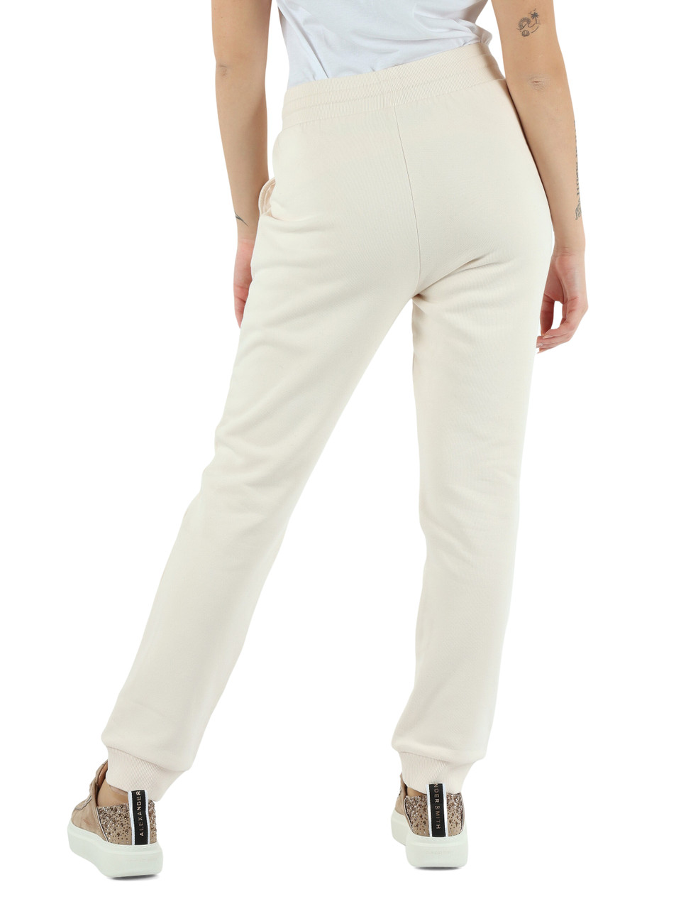CREMA | Pantalone sportivo in cotone felpato CREMA | Pantalone sportivo in cotone felpato