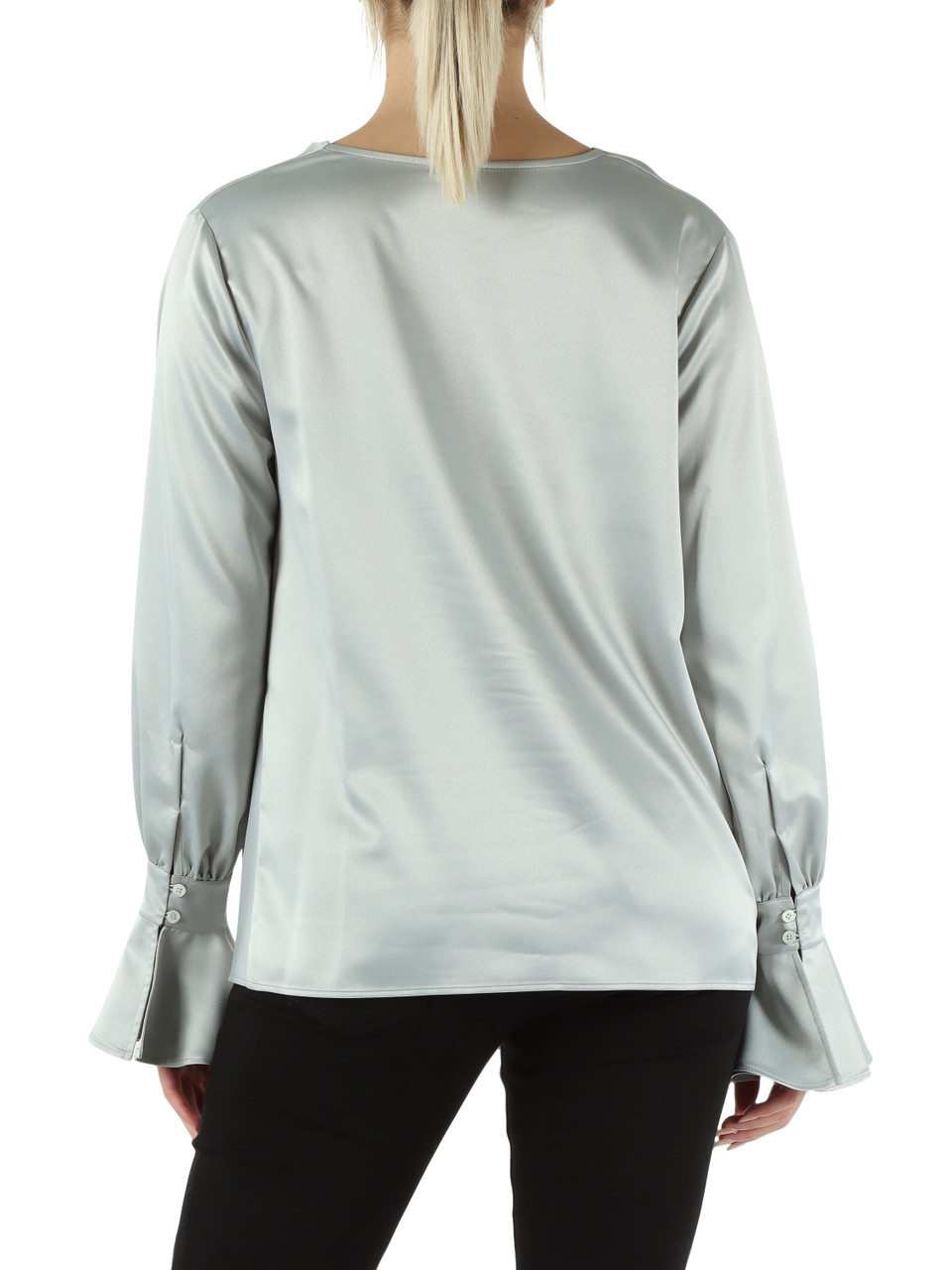 GRIGIO CHIARO | Blusa in satin FILIPA GRIGIO CHIARO | Blusa in satin FILIPA