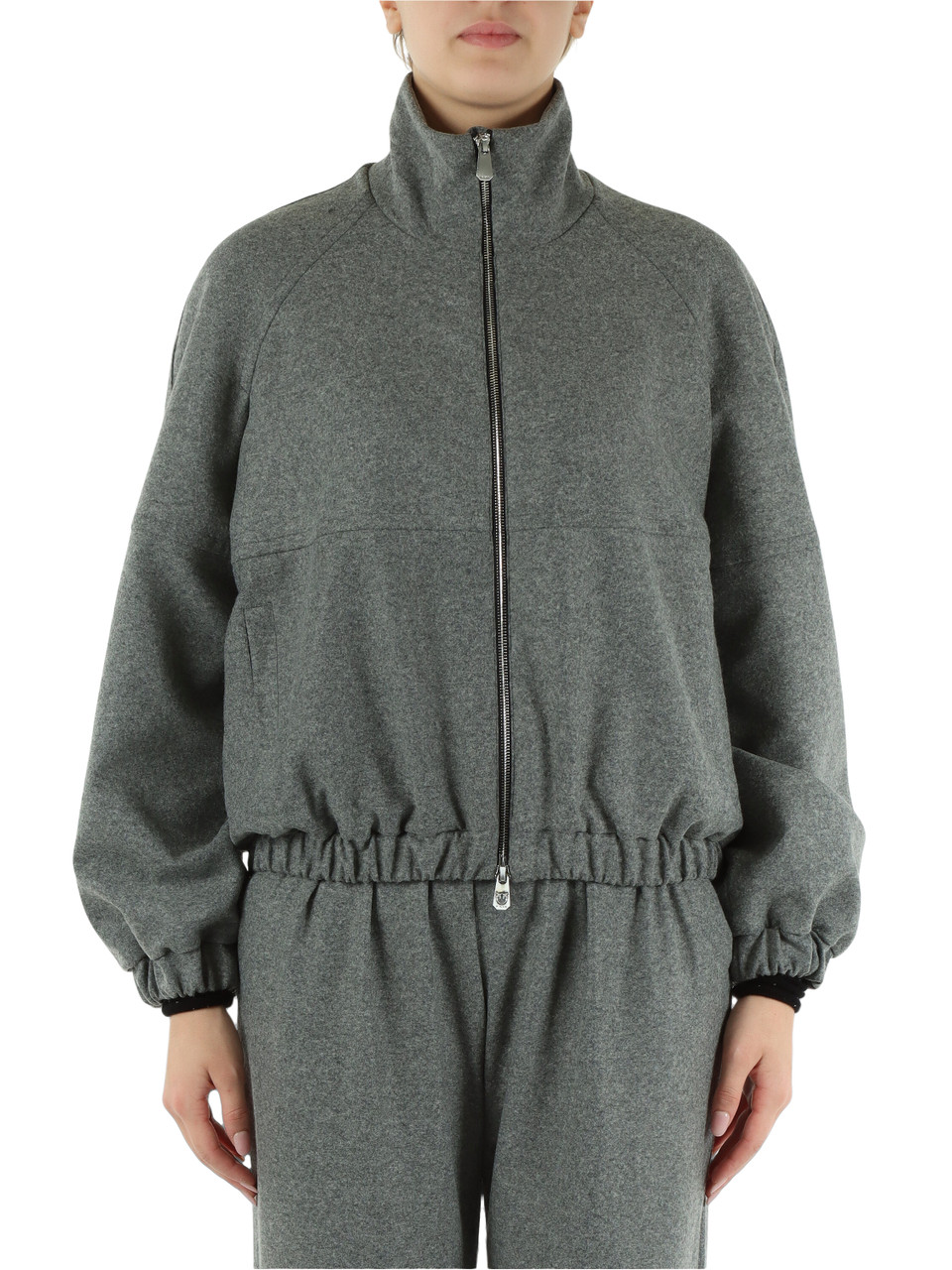 GRIGIO | Bomber in misto lana CONSUELO GRIGIO | Bomber in misto lana CONSUELO