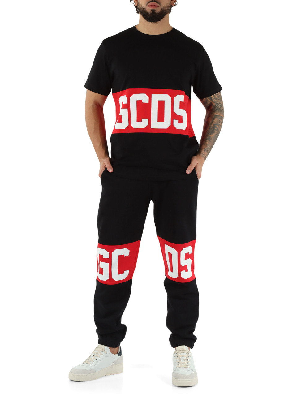 NERO | T-shirt in cotone regular fit con stampa logo NERO | T-shirt in cotone regular fit con stampa logo