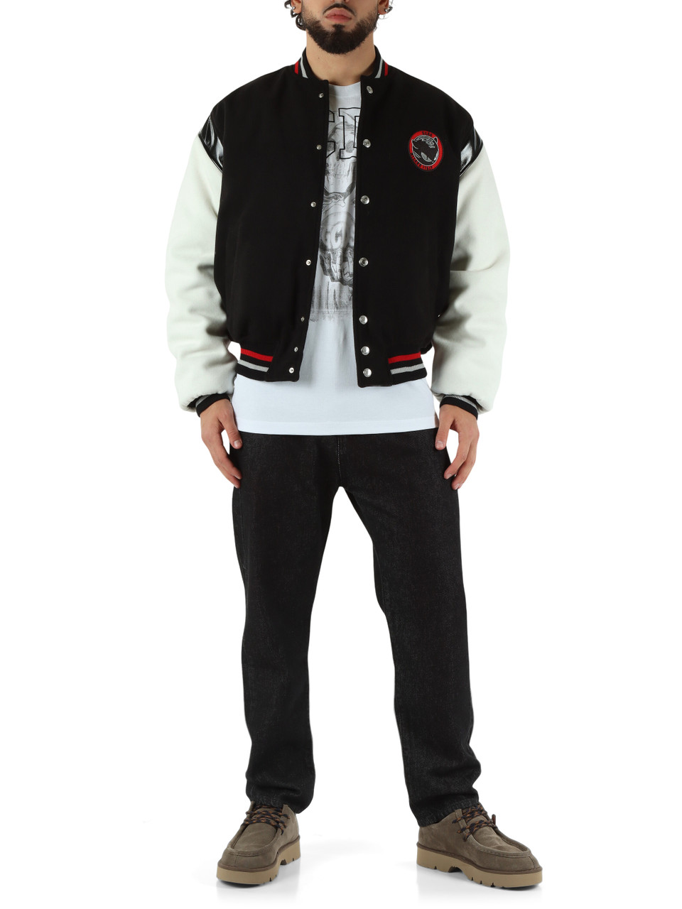 NERO | Giacca bomber varsity regular fit NERO | Giacca bomber varsity regular fit