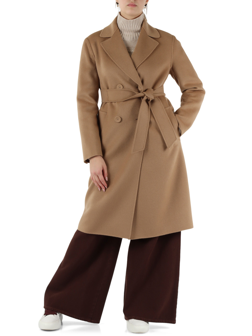 CAMMELLO | STUDIO: Cappotto doppiopetto CANNETI in lana e cashmere CAMMELLO | STUDIO: Cappotto doppiopetto CANNETI in lana e cashmere