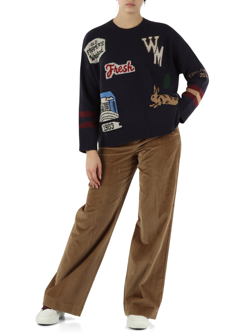 BLU | WEEKEND: Maglia in lana vergine PAVIDI BLU | WEEKEND: Maglia in lana vergine PAVIDI