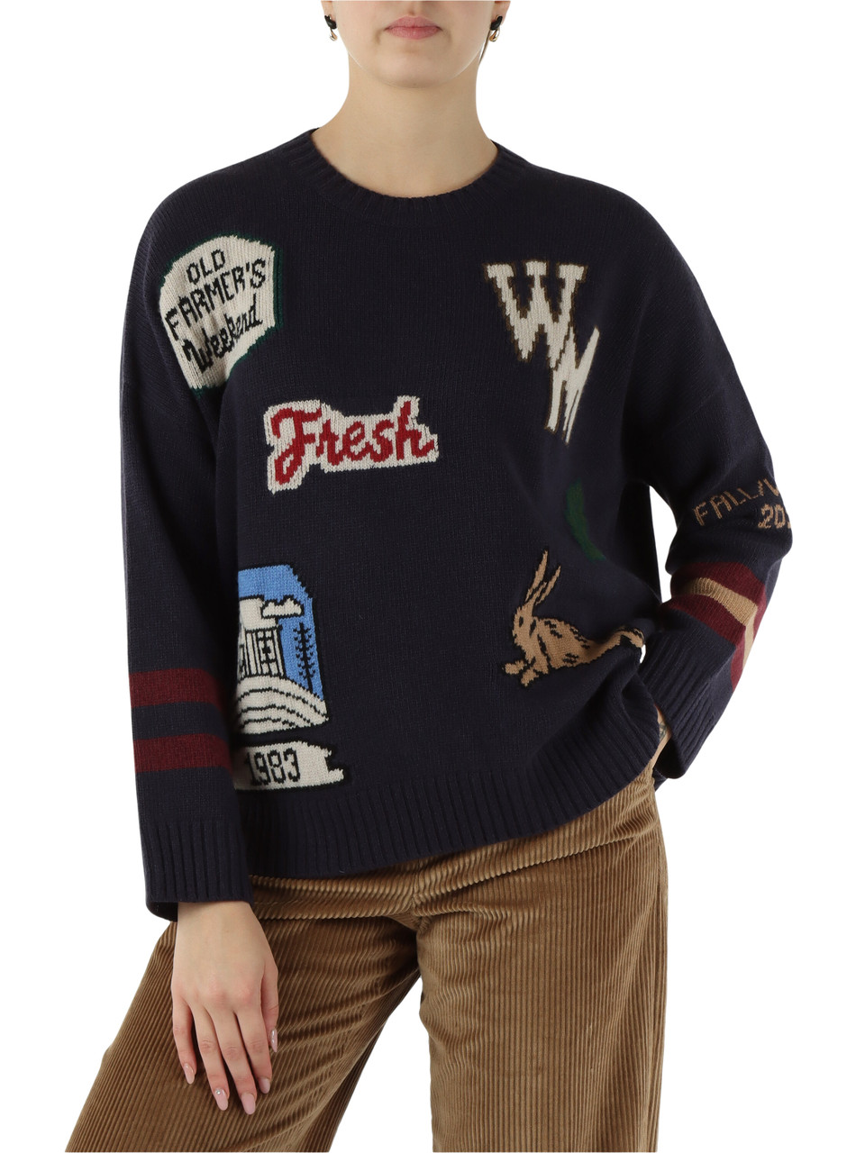 BLU | WEEKEND: Maglia in lana vergine PAVIDI BLU | WEEKEND: Maglia in lana vergine PAVIDI