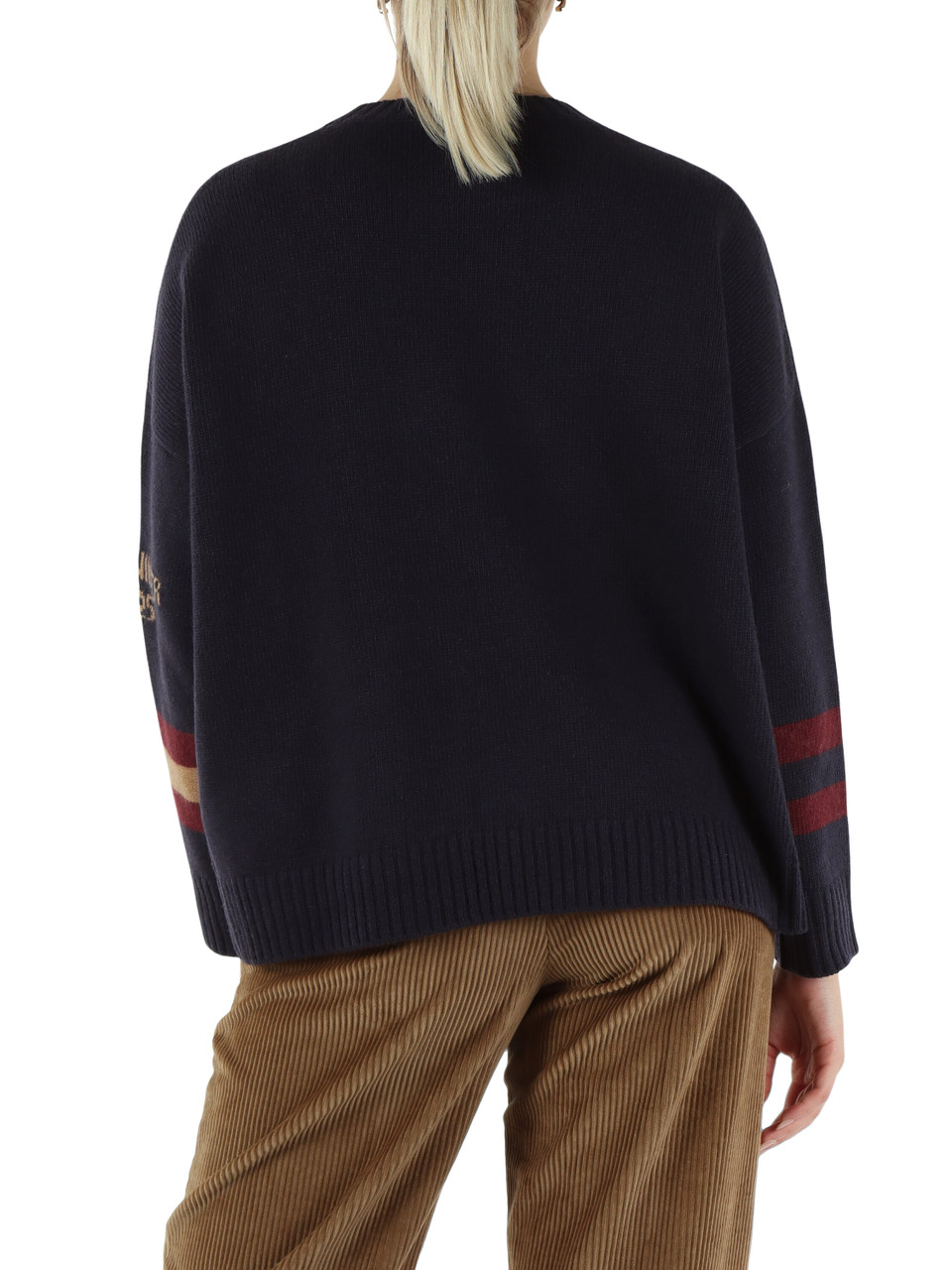 BLU | WEEKEND: Maglia in lana vergine PAVIDI BLU | WEEKEND: Maglia in lana vergine PAVIDI