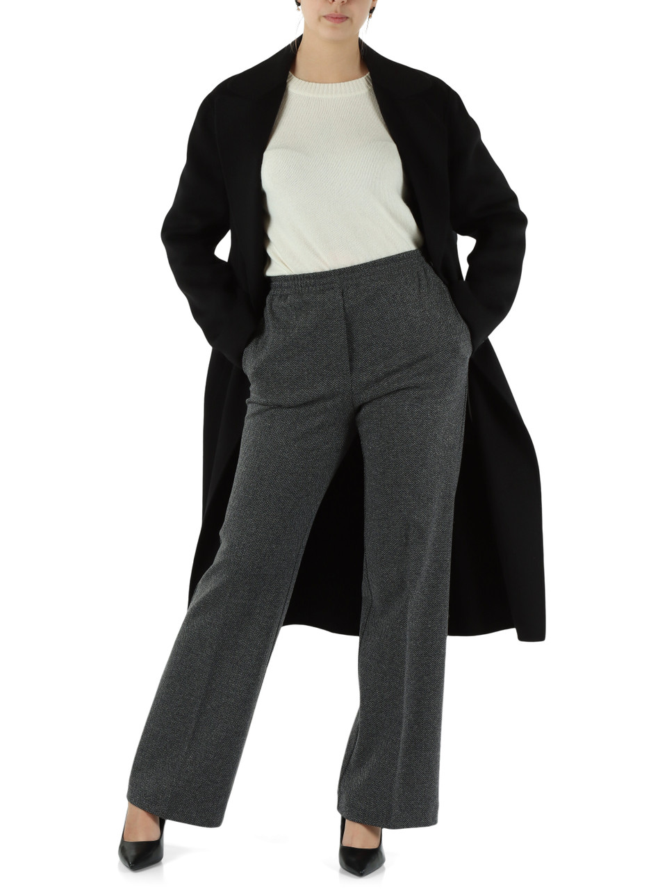 GRIGIO SCURO | WEEKEND: Pantaloni ZELMA in misto lana GRIGIO SCURO | WEEKEND: Pantaloni ZELMA in misto lana