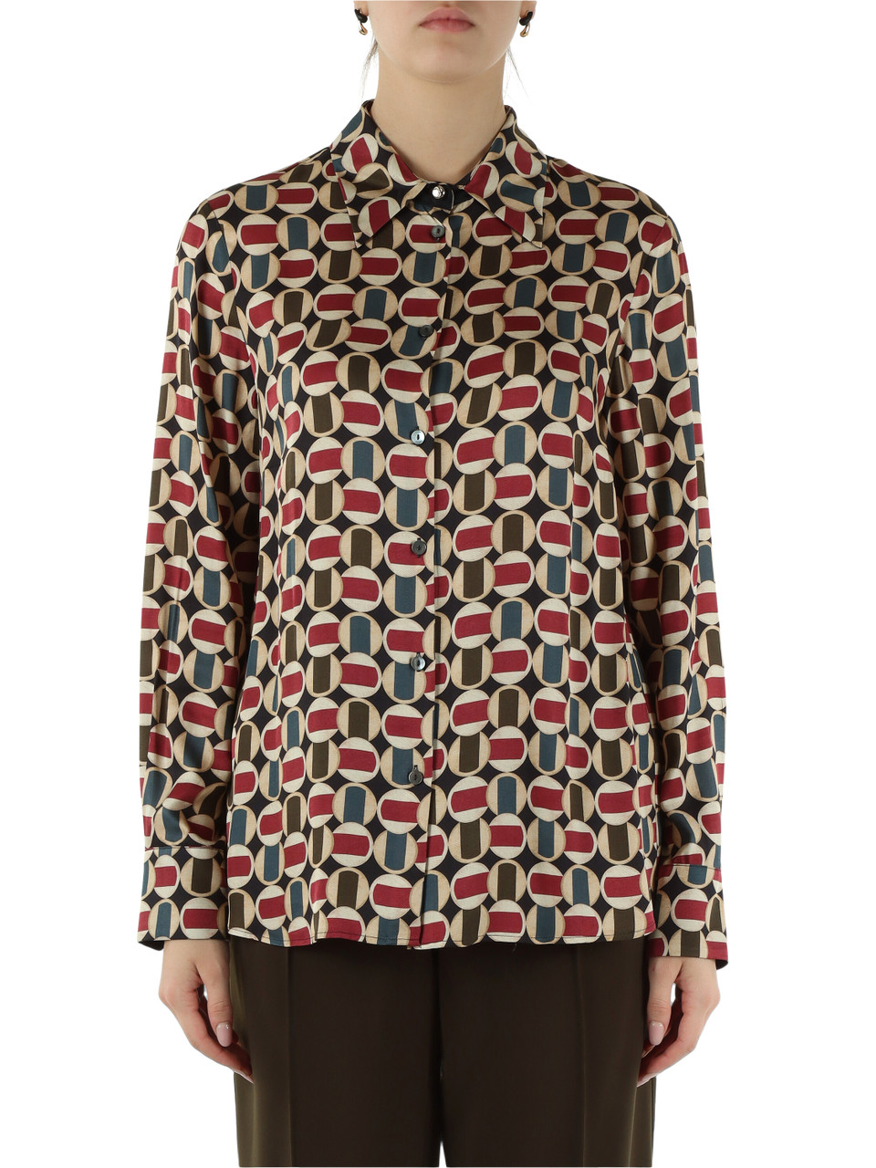 MULTICOLOR | Camicia in twill di viscosa MULTICOLOR | Camicia in twill di viscosa