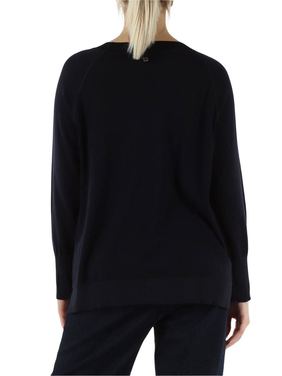 BLU SCURO | Maglia in lana soft touch BLU SCURO | Maglia in lana soft touch