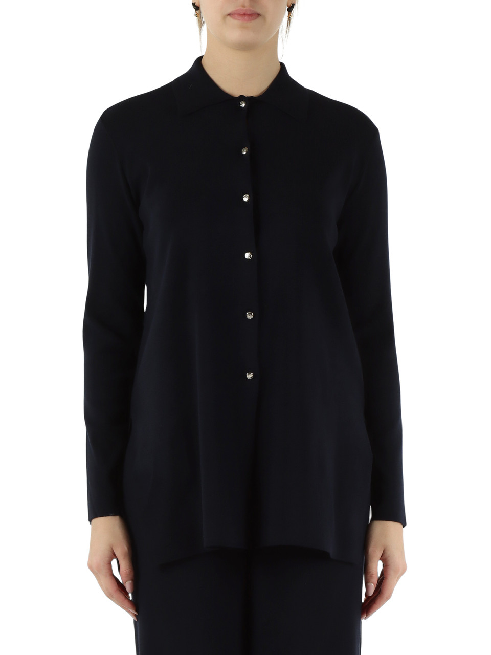 BLU SCURO | Cardigan in misto viscosa BLU SCURO | Cardigan in misto viscosa