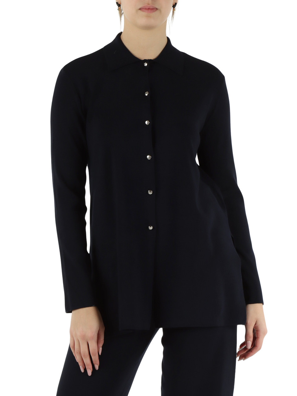 BLU SCURO | Cardigan in misto viscosa BLU SCURO | Cardigan in misto viscosa