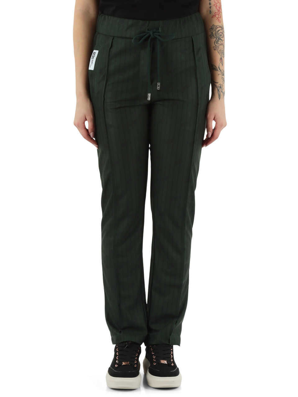 VERDE SCURO | Pantaloni sportivi in triacetato VERDE SCURO | Pantaloni sportivi in triacetato