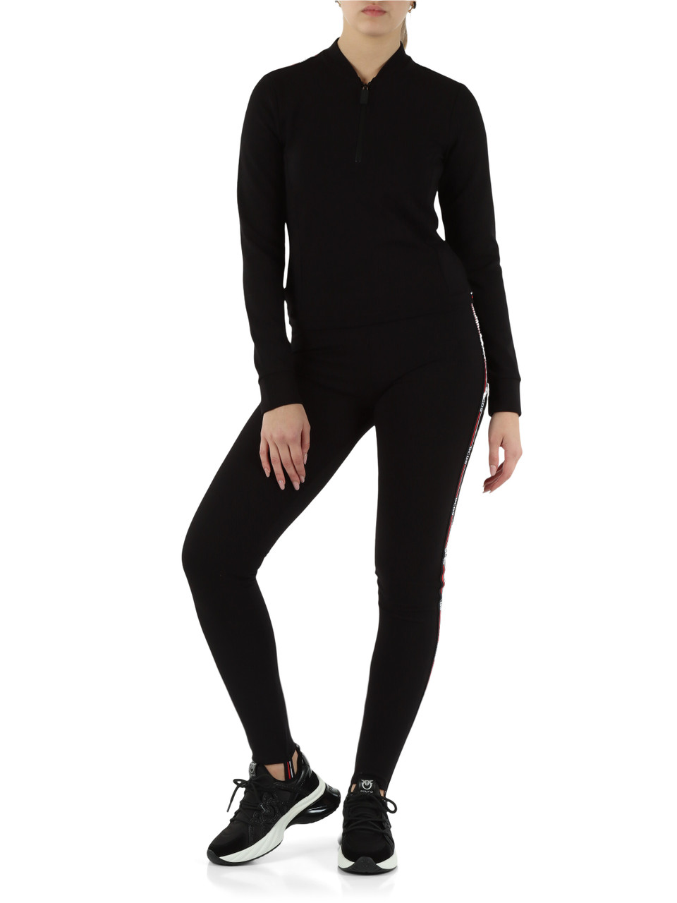NERO | Leggings sportivi Essentials in piquet NERO | Leggings sportivi Essentials in piquet