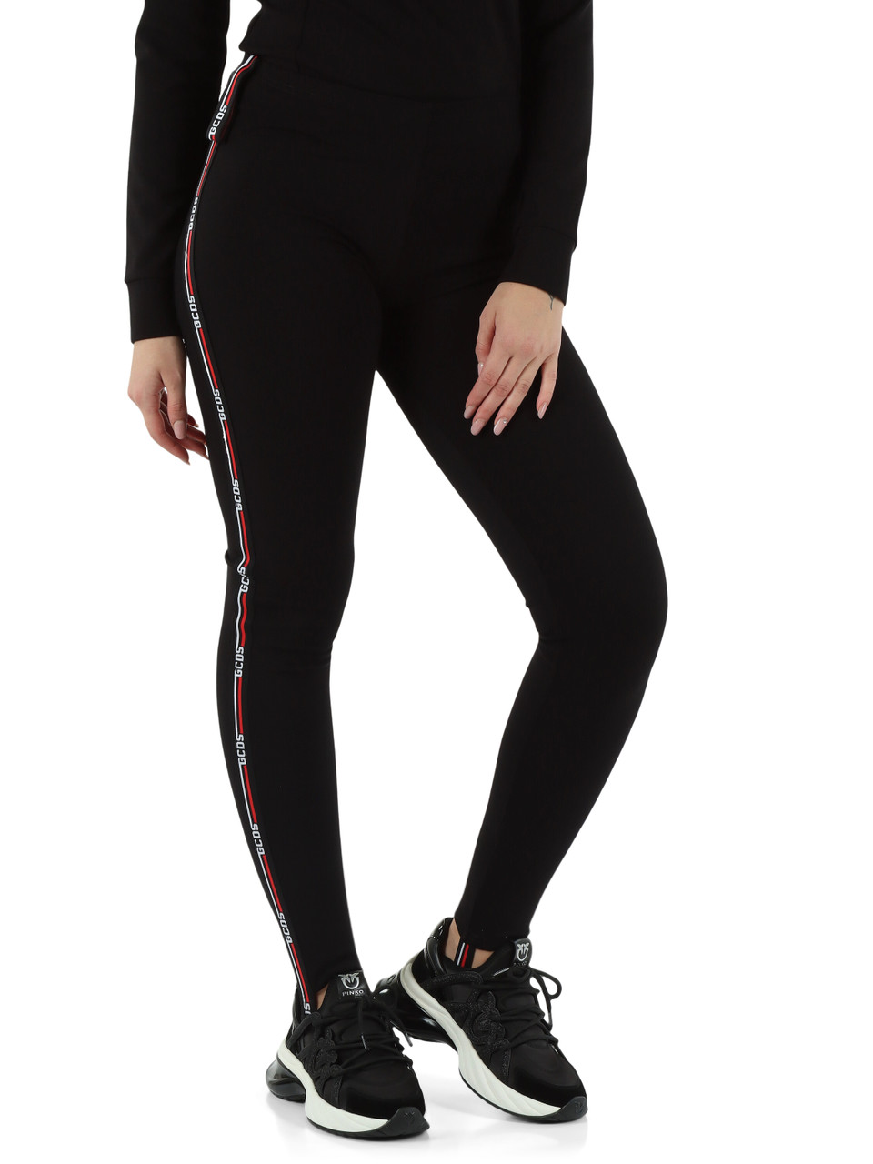 NERO | Leggings sportivi Essentials in piquet