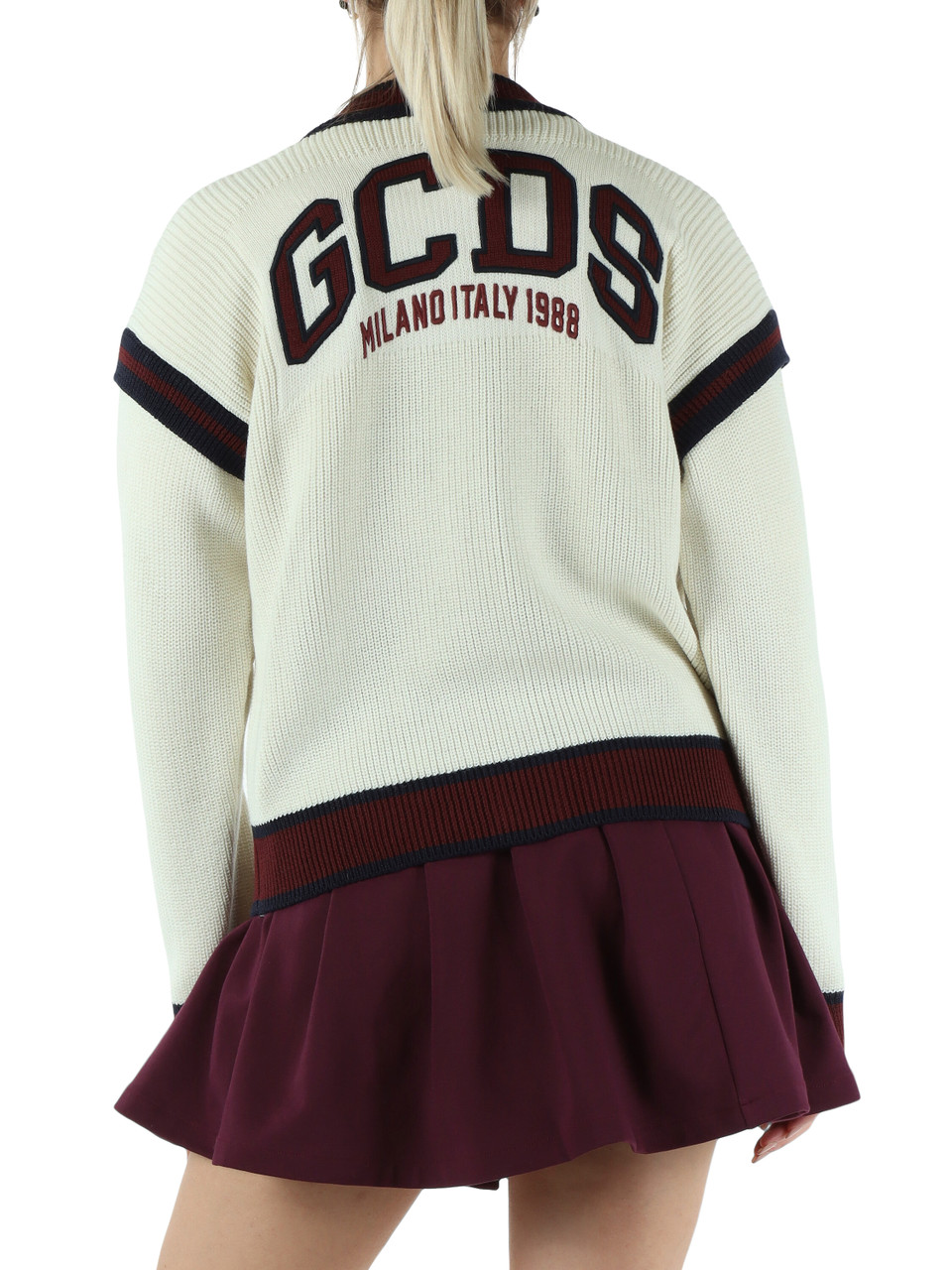 PANNA | Cardigan stile College in misto lana PANNA | Cardigan stile College in misto lana