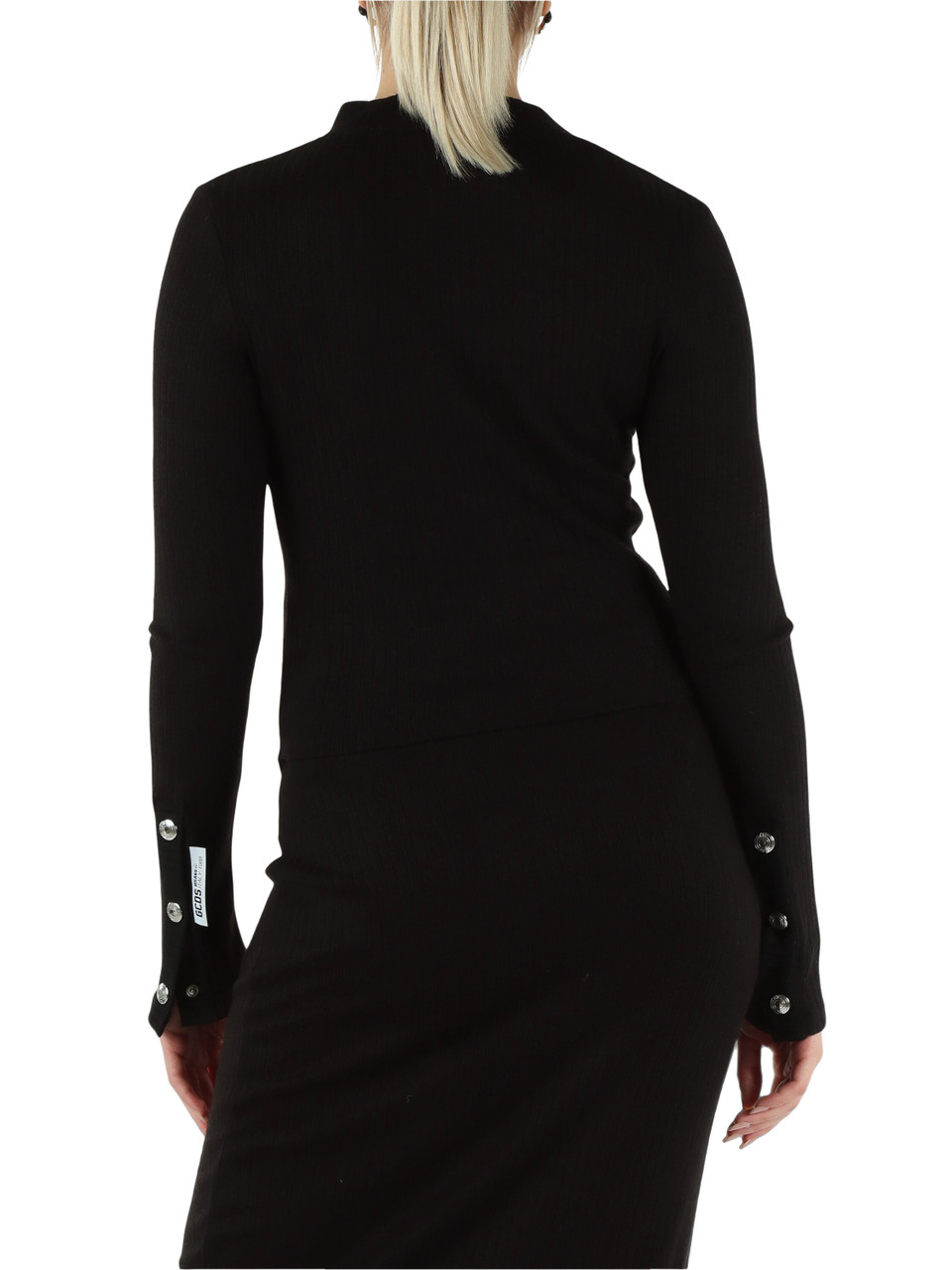 NERO | Maglia a coste in misto viscosa NERO | Maglia a coste in misto viscosa