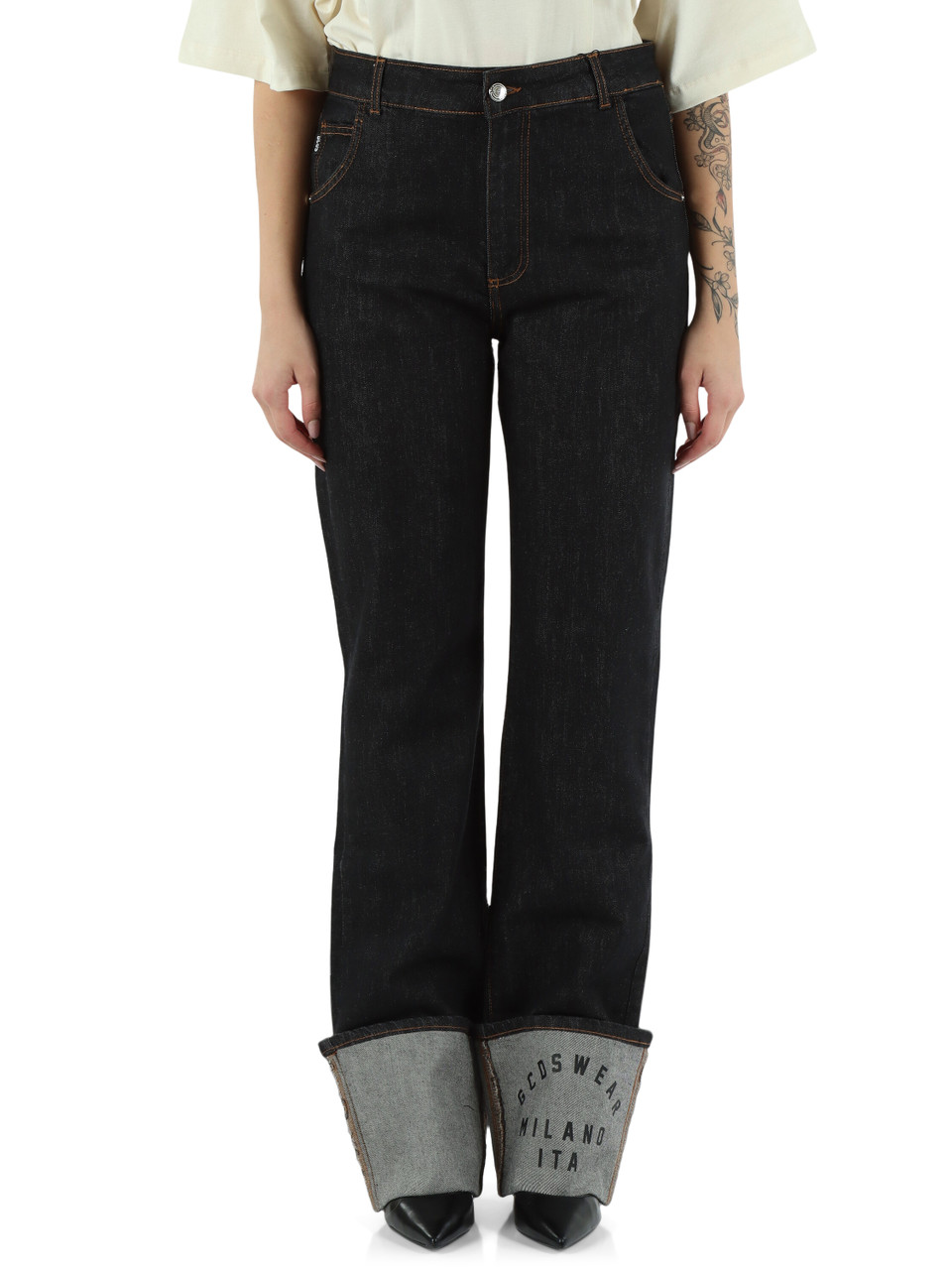 NERO | Pantalone jeans cinque tasche Straight fit NERO | Pantalone jeans cinque tasche Straight fit