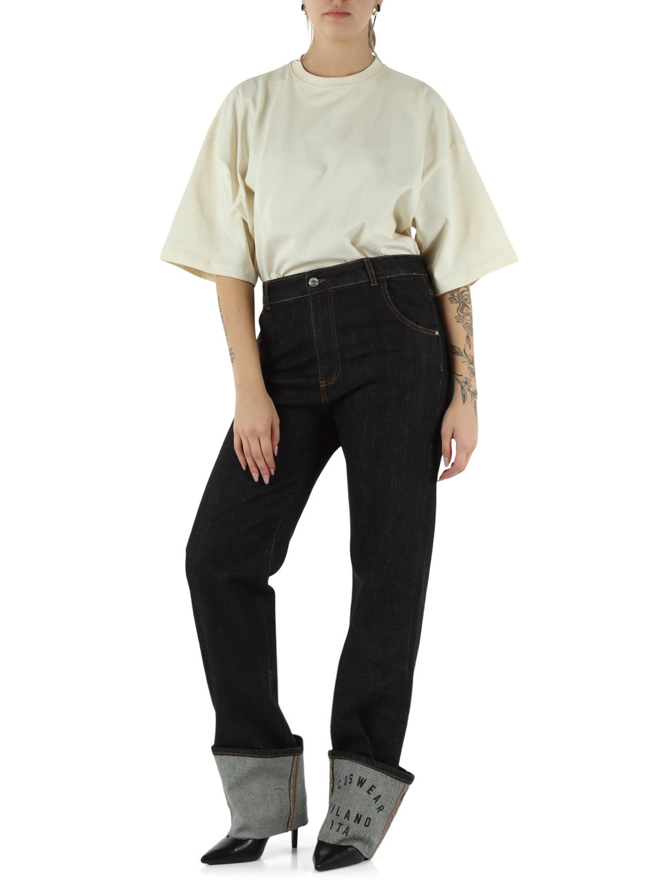 NERO | Pantalone jeans cinque tasche Straight fit NERO | Pantalone jeans cinque tasche Straight fit