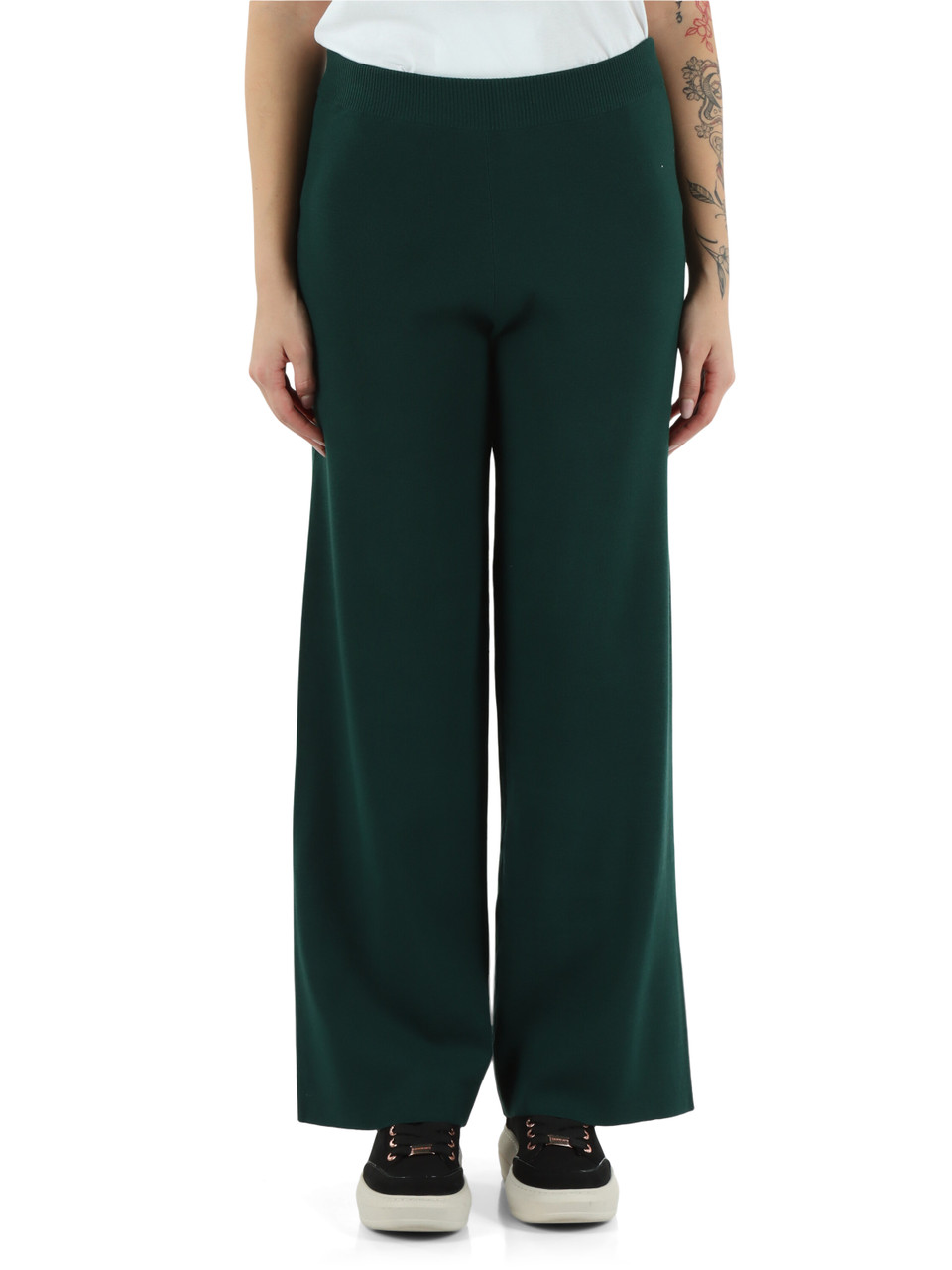 VERDE | Pantaloni in misto viscosa VERDE | Pantaloni in misto viscosa