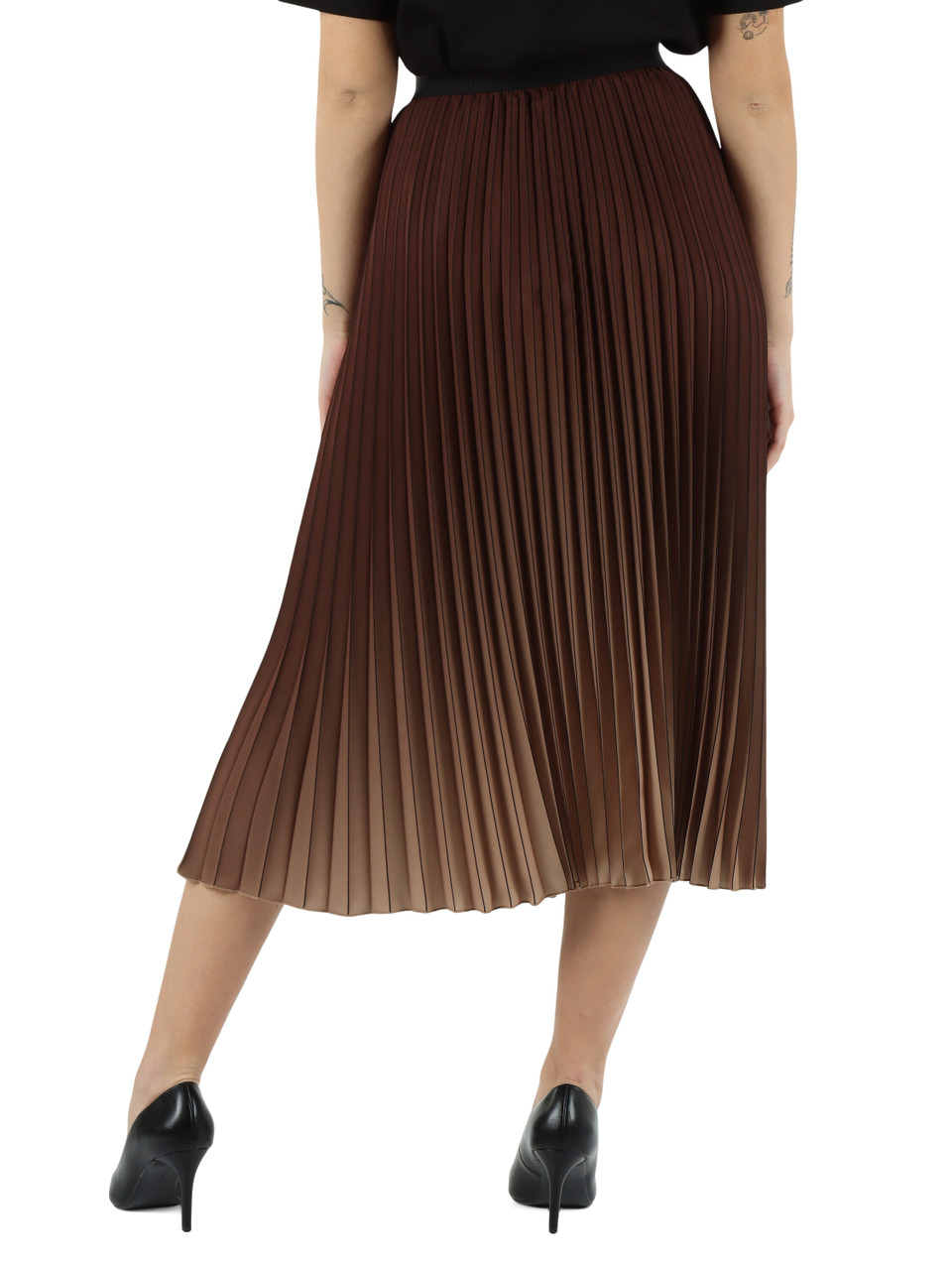 MARRONE | Gonna midi plissé MARRONE | Gonna midi plissé